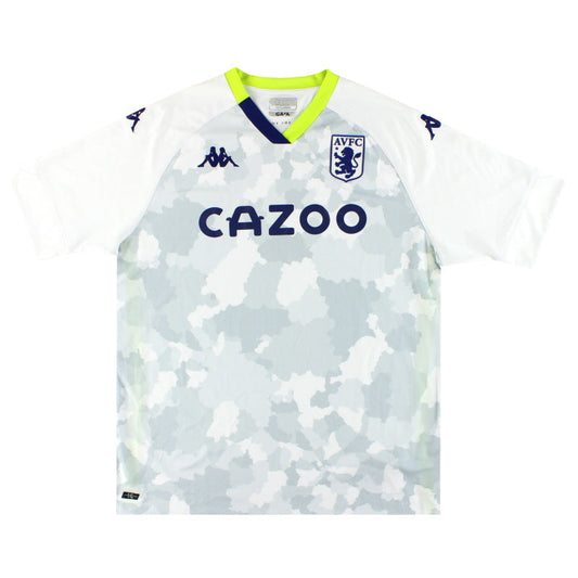 2020-21 Aston Villa Kappa Kombat Third Shirt XL