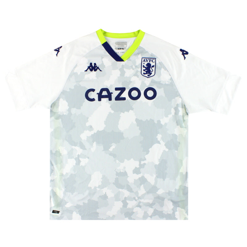 2020-21 Aston Villa Kappa Kombat Third Shirt XL