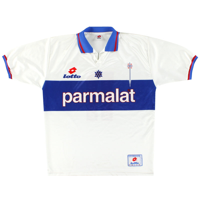 1997 Universidad Catolica Lotto Home Shirt #11 L