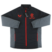 2021-22 Rangers '150 Year Anniversary' Castore Coaches Hybrid Bench Jacket *BNIB* M