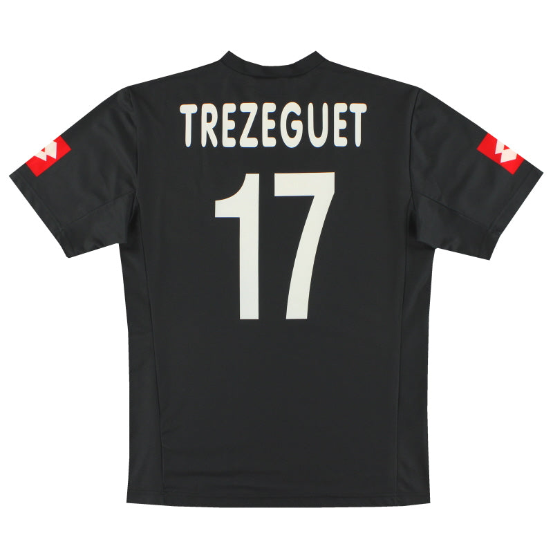2001-02 Juventus Lotto CL Away Shirt Trezeguet #17 *Mint* L