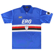1992-94 Sampdoria Asics Home Shirt #4 L