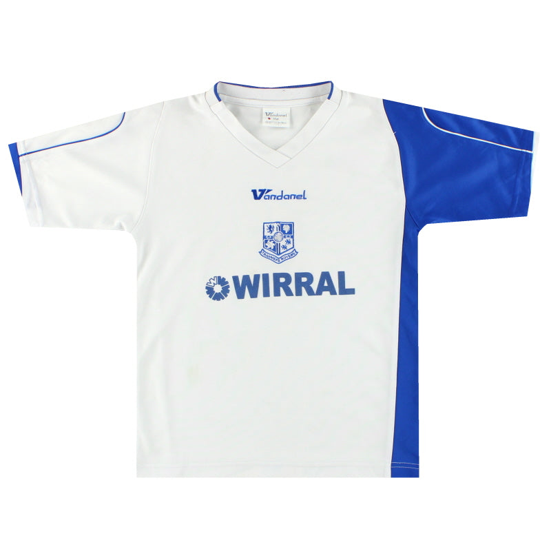 2007-09 Tranmere Rovers Vandanel Home Shirt M.Boys
