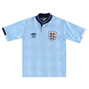 1987-90 England Umbro Third Shirt #11 L.Boys