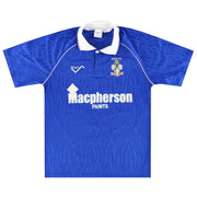 1991-92 Bury Ribero Third Shirt S