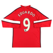 2008-10 Arsenal Nike Home Shirt Eduardo #9 L/S XL