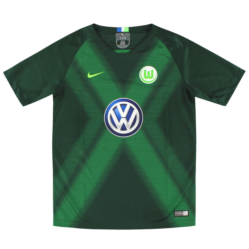 2018-19 Wolfsburg Nike Home Shirt XL.Boys