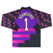 1996-97 Manchester United Umbro Goalkeeper Shirt Schmeichel #1 Y