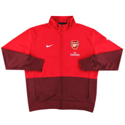 2009-10 Arsenal Nike Track Jacket XL