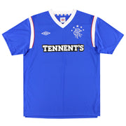 2011-12 Rangers Umbro Home Shirt #14 XL
