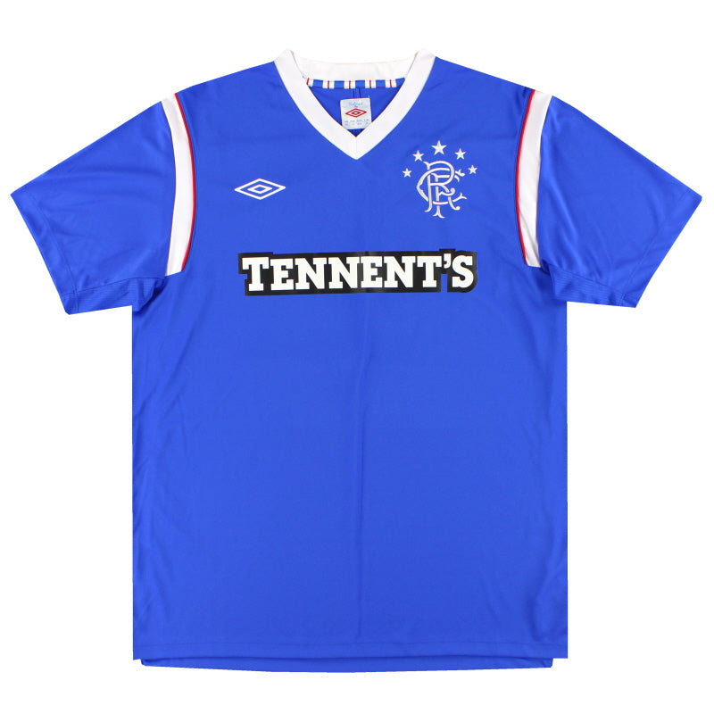 2011-12 Rangers Umbro Home Shirt #14 XL