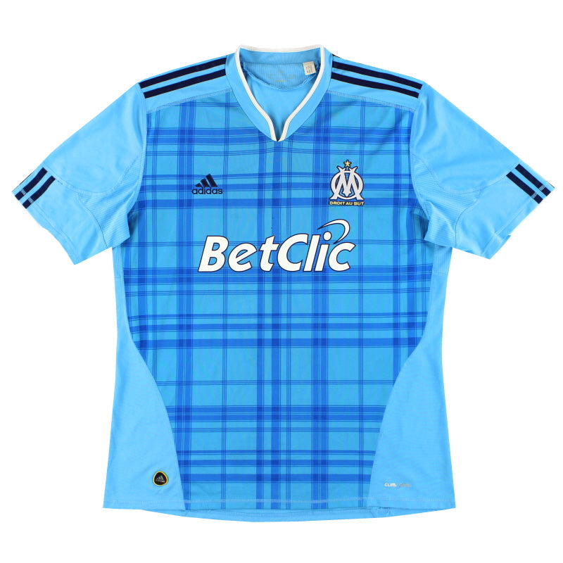 2010-11 Olympique Marseille adidas Away Shirt M