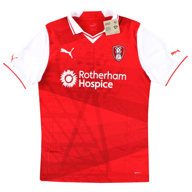 2023-24 Rotherham United Puma Home Shirt *BNIB* L