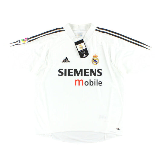 2004-05 Real Madrid adidas Home Shirt*w/tags* M