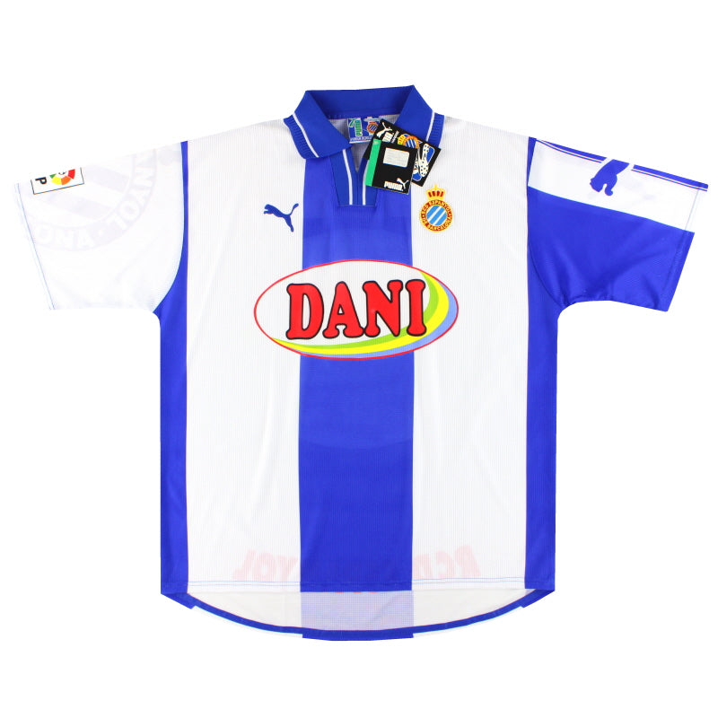 1998-99 Espanyol Puma Home Shirt *w/tags* XL