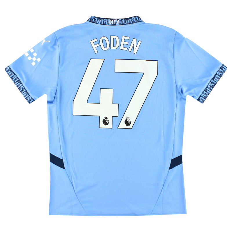2024-25 Manchester City Puma Home Shirt Foden #47 *w/tags* M