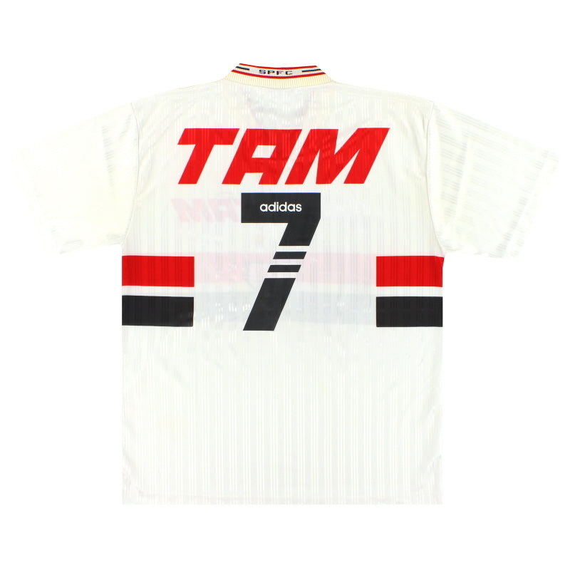 1996 Sao Paulo adidas Home Shirt#7 XL