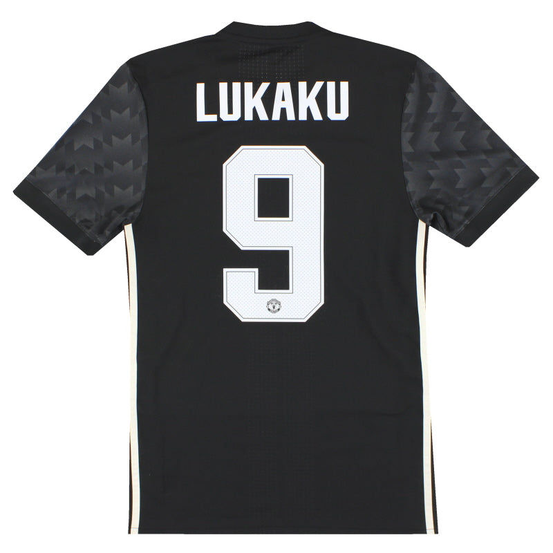 2017-18 Manchester United adidas Authentic Away Shirt Lukaku #9 S