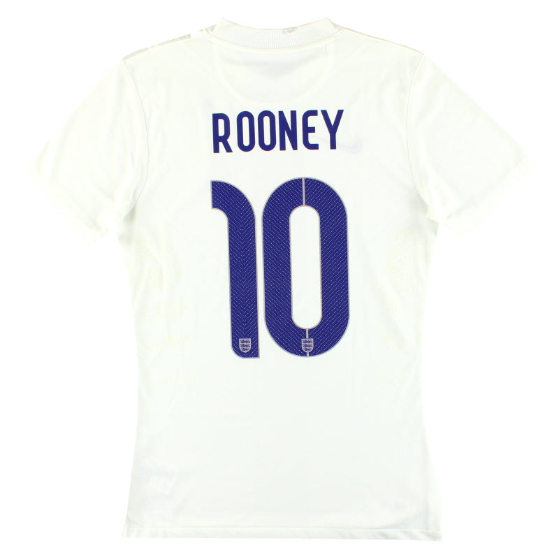 2014-15 England Nike Authentic Home Shirt Rooney #10 S