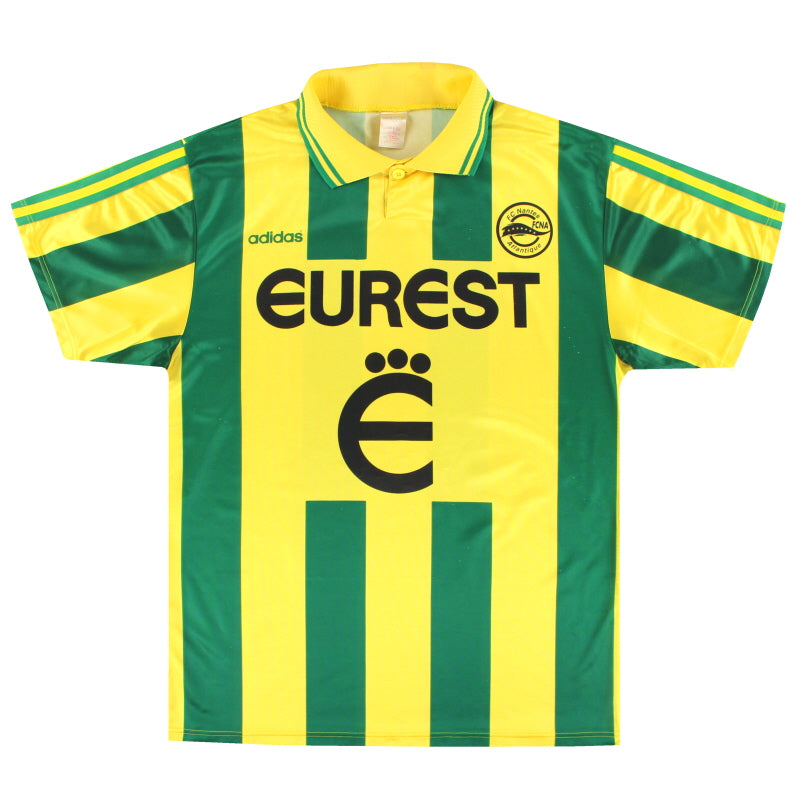 1995-96 Nantes adidas Home Shirt M