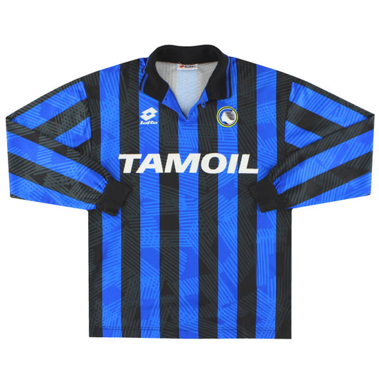 1993-94 Atalanta Lotto Home Shirt L/S #9 L