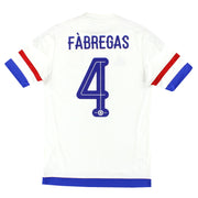 2015-16 Chelsea adidas Away Shirt Fabregas #4 S