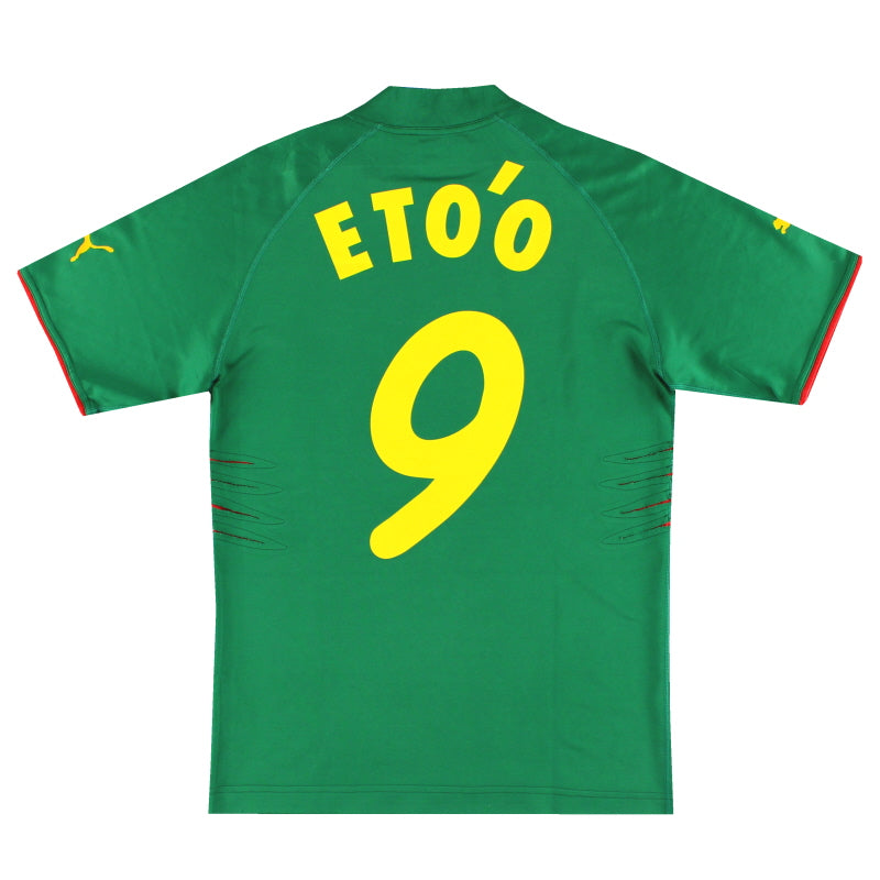 2004-06 Cameroon Puma Home Shirt Eto'o #9 S