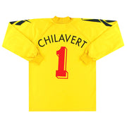 1990s Reebok Goalkeeper Template Shirt Chilavert #1 M