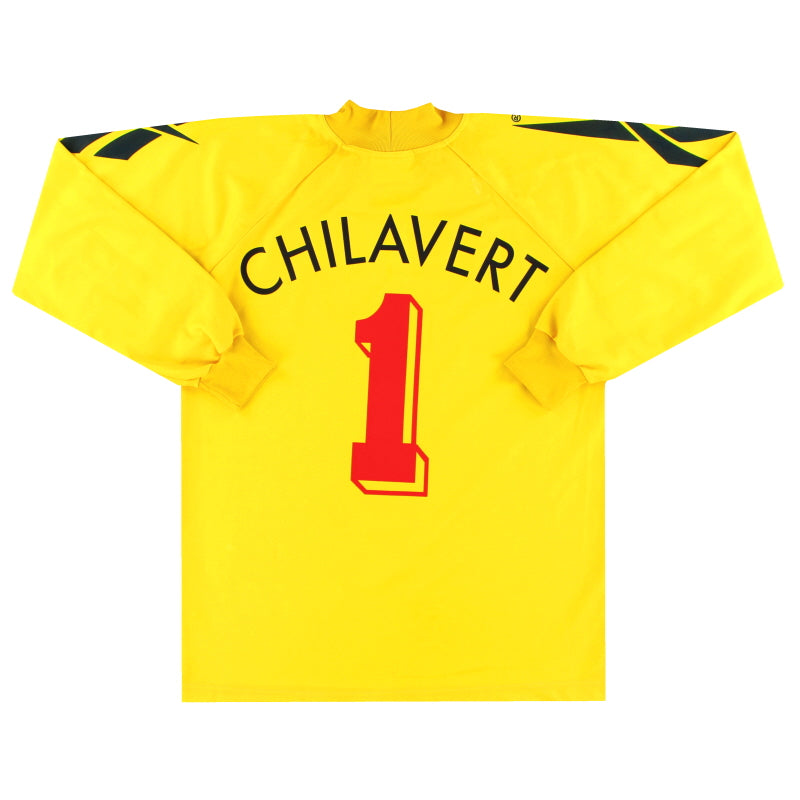1990s Reebok Goalkeeper Template Shirt Chilavert #1 M