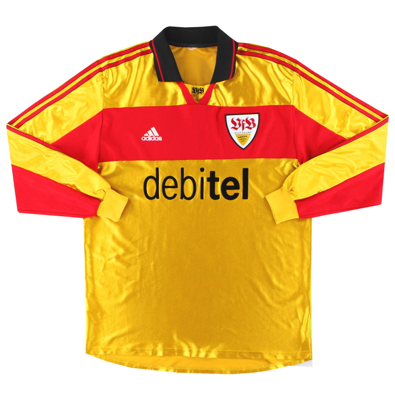 1999-01 Stuttgart adidas Player Issue Third Shirt #8 L/S XL
