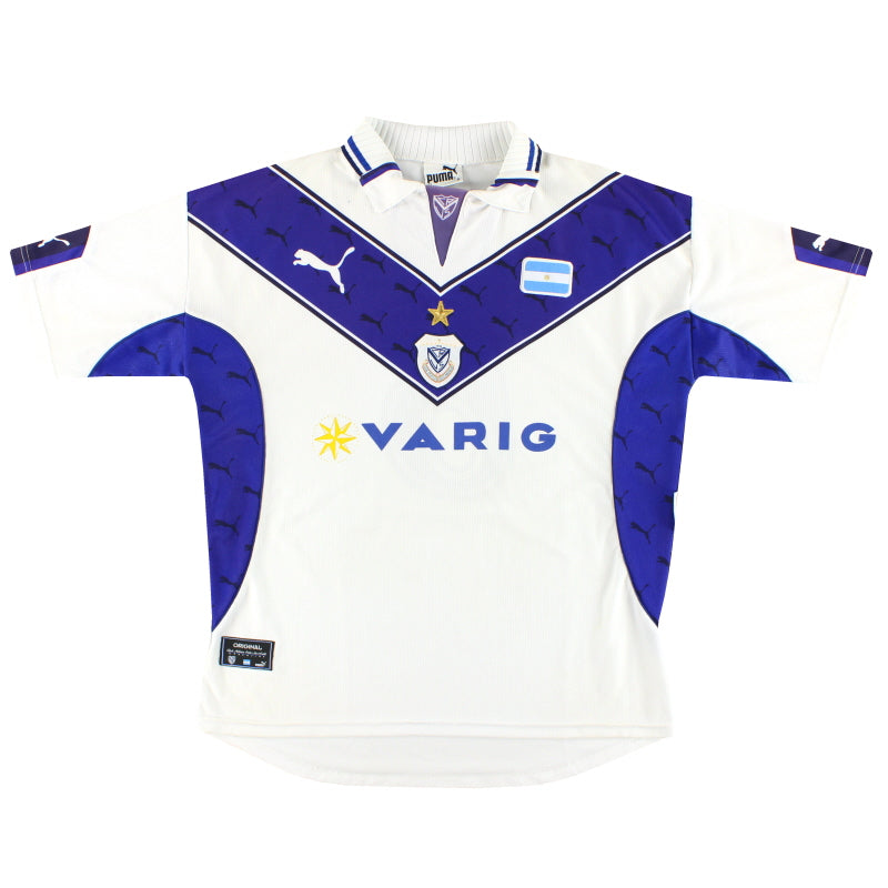 1998-01 Velez Sarsfield Puma Home Shirt #6 XL