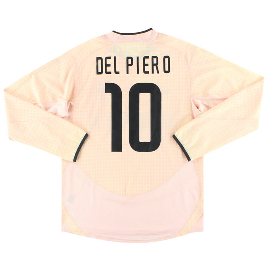 2003-04 Juventus Nike Away Shirt Del Piero #10 L/S