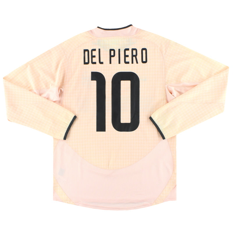 2003-04 Juventus Nike Away Shirt Del Piero #10 L/S