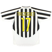 2003-04 Juventus Nike Home Shirt Trezeguet #17 L
