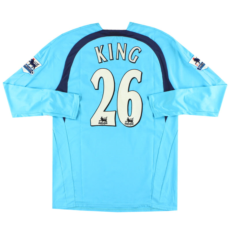 2006-07 Tottenham Puma Player Issue Away Shirt King #26 L/S XL