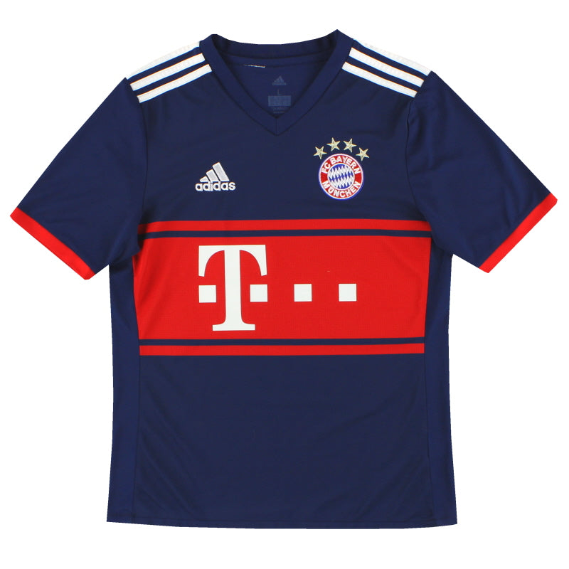 2017-18 Bayern Munich adidas Away Shirt *Mint* XL - Classic Football Kit