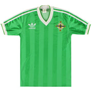 1985-86 Northern Ireland adidas Home Shirt S