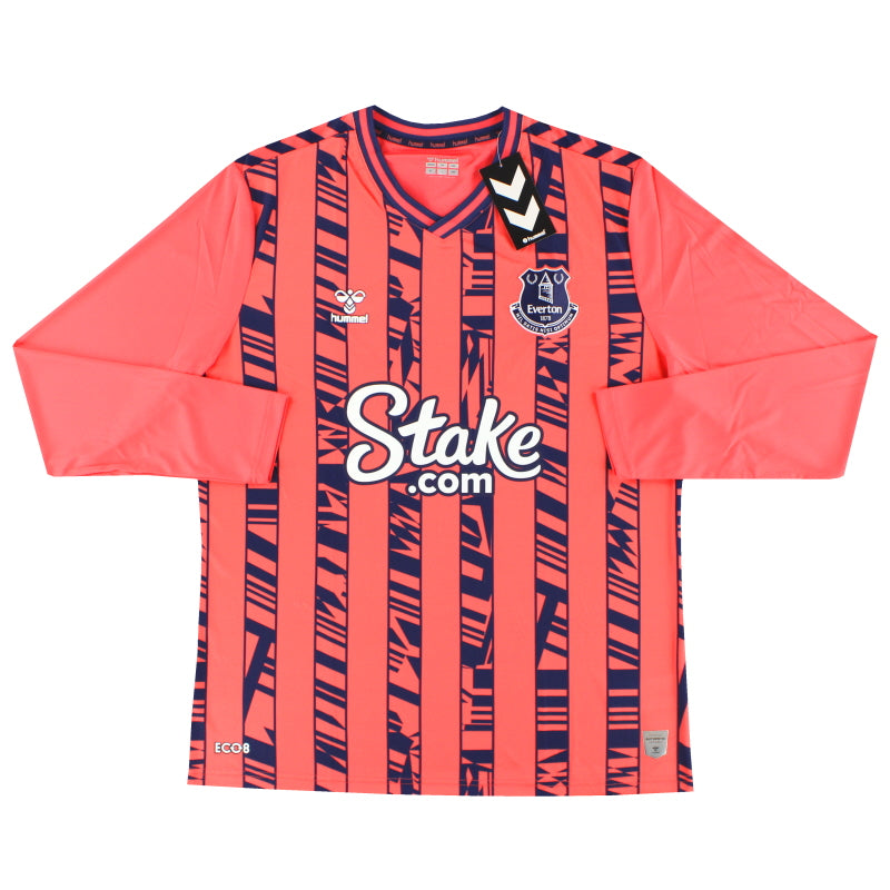 2023-24 Everton Hummel Away Shirt L/S *BNIB* XL - Classic Football Kit