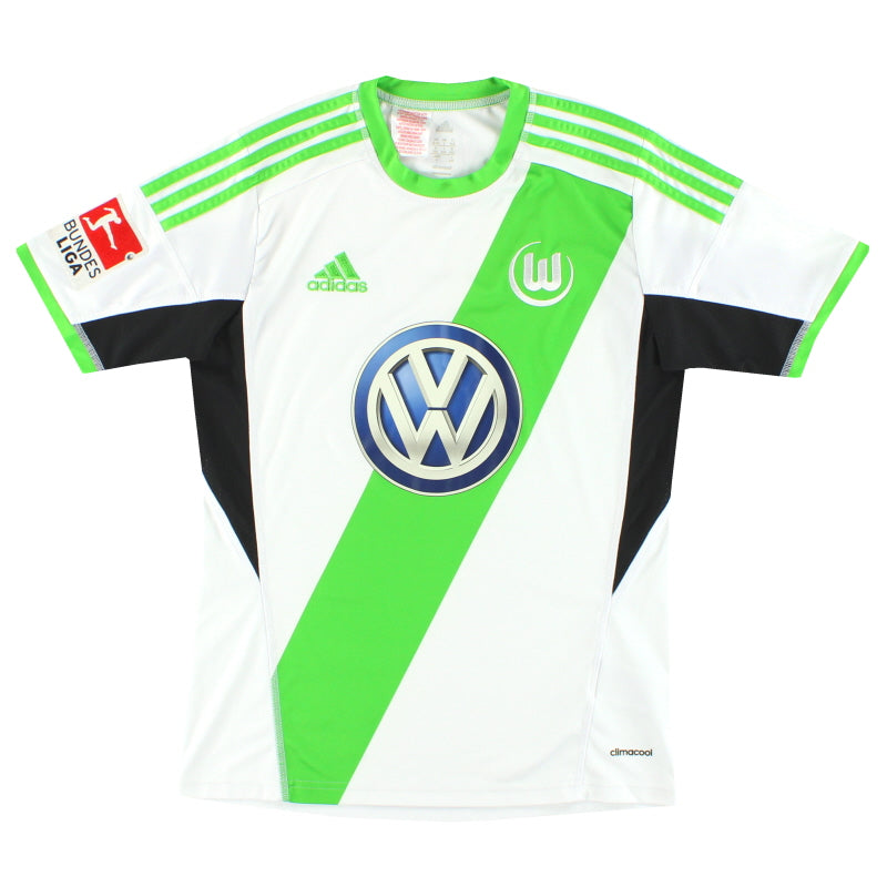2013-14 Wolfsburg adidas Home Shirt L.Boys