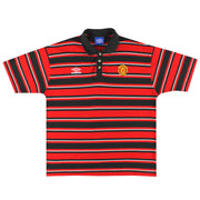 1996-97 Manchester United Umbro Polo Shirt XXL