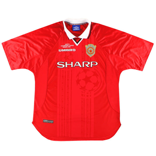 1999-00 Manchester United Umbro CL Winners Shirt *Mint* XL