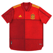 2020-21 Spain adidas Authentic Home Shirt *Mint* XL