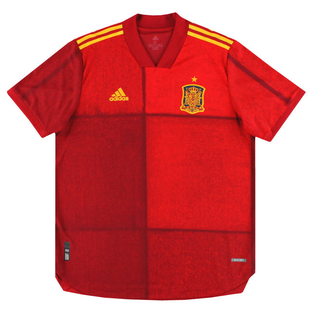 2020-21 Spain adidas Authentic Home Shirt *Mint* XL