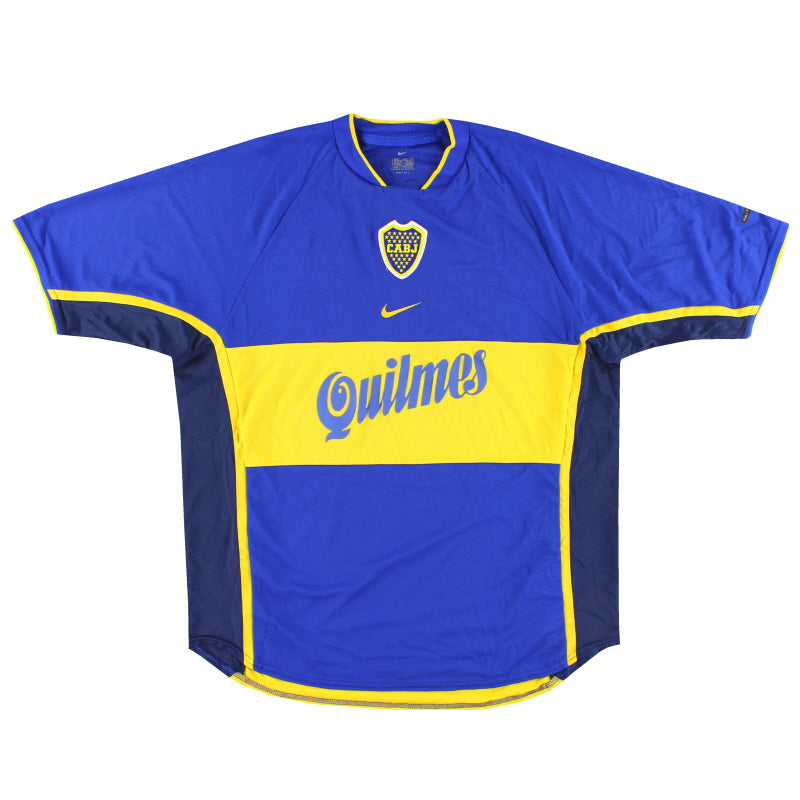 2001 Boca Juniors Nike Home Shirt L