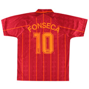 1996-97 Roma Asics Home Shirt Fonseca #10 *w/tags* XL