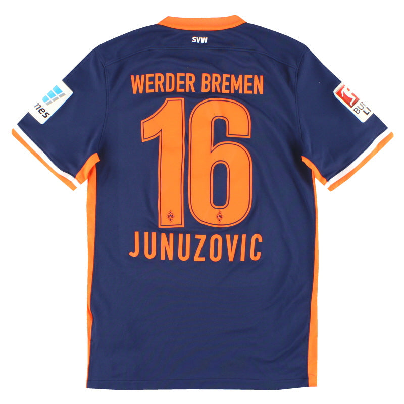 2015-16 Werder Bremen Nike Away Shirt Junuzovic #16 S