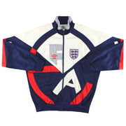 1990-92 England Umbro Track Jacket L