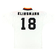 1994-96 Germany adidas Home Shirt Klinsmann #18 L