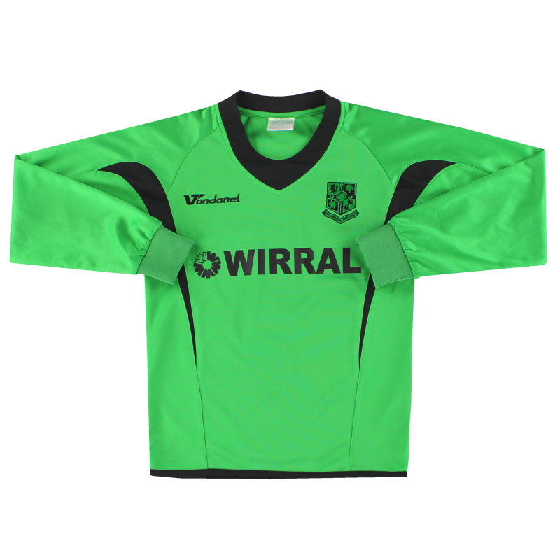 2009-10 Tranmere Rovers Vandanel Goalkeeper Shirt S.Boys