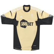 2012-13 Bolton adidas Player Issue Goalkeeper Shirt #1 L/S M